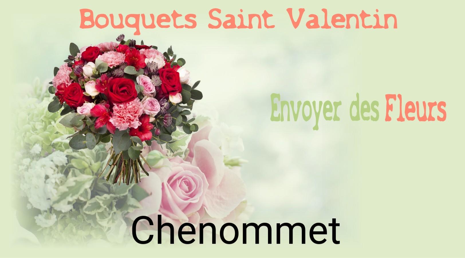 Roses de Saint-Valentin livrées à Chenommet